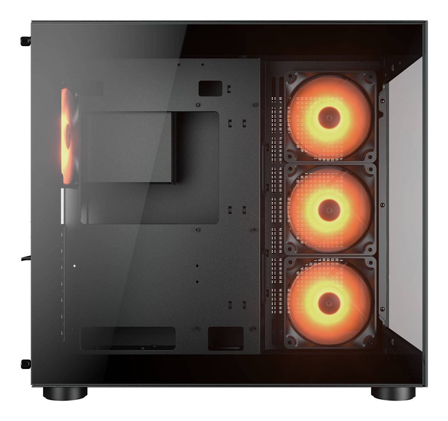 COUGAR Midi Tower Case, FV150 ARGB, Black image 6