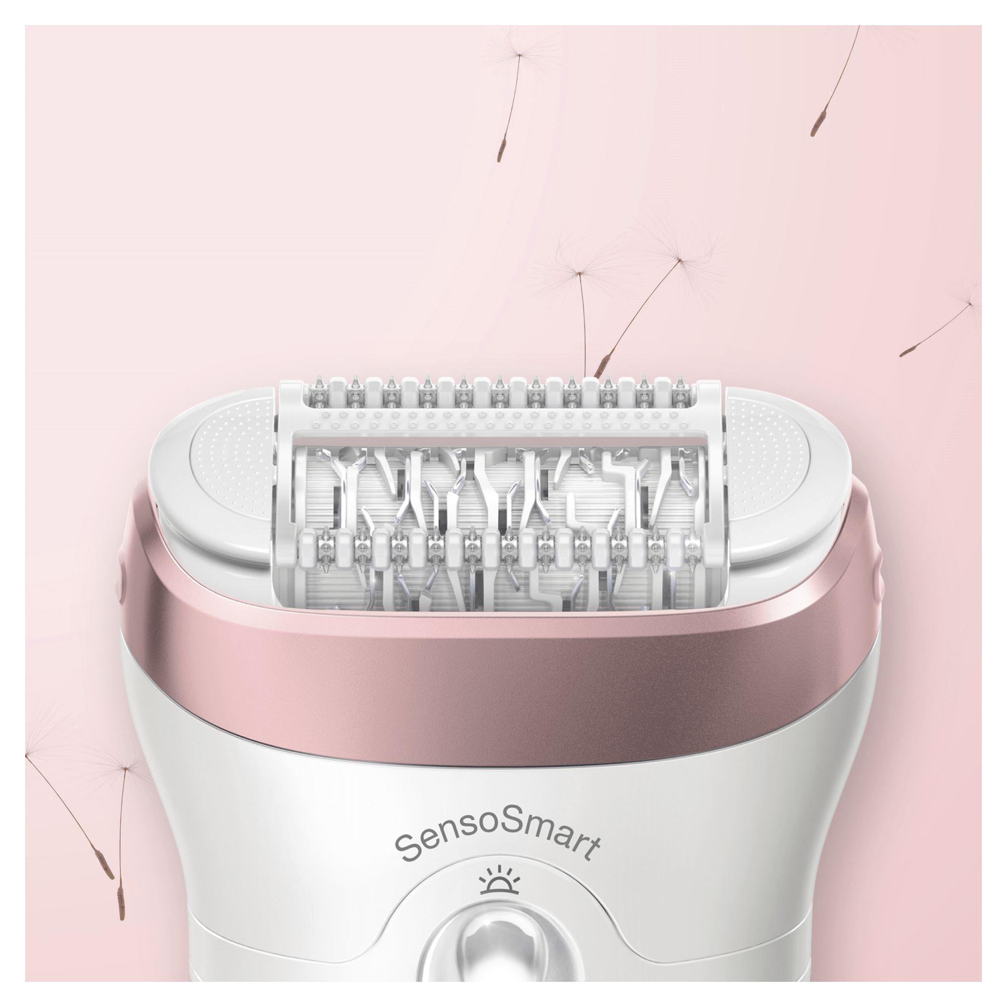 Braun Silk-épil 9 81646958 epilator 40 tweezers Rose gold, White – image 4