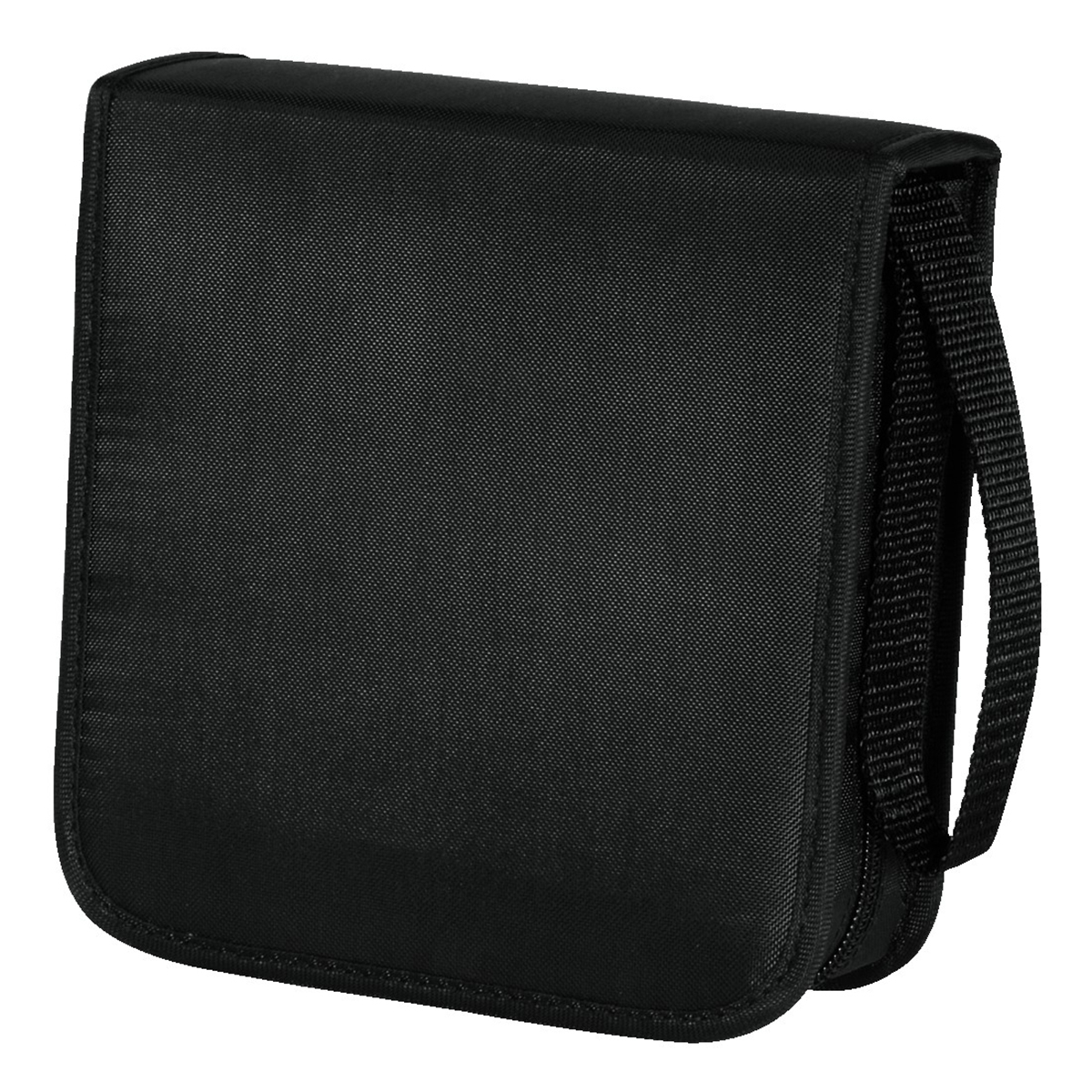 Hama CD Wallet Nylon 40 black 50 dischi Nero