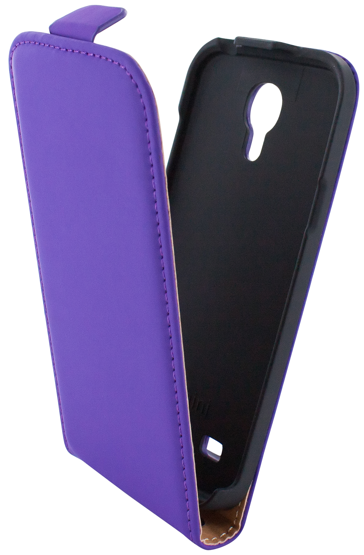 Mobiparts Premium Flip Case Samsung Galaxy S4 Mini Purple