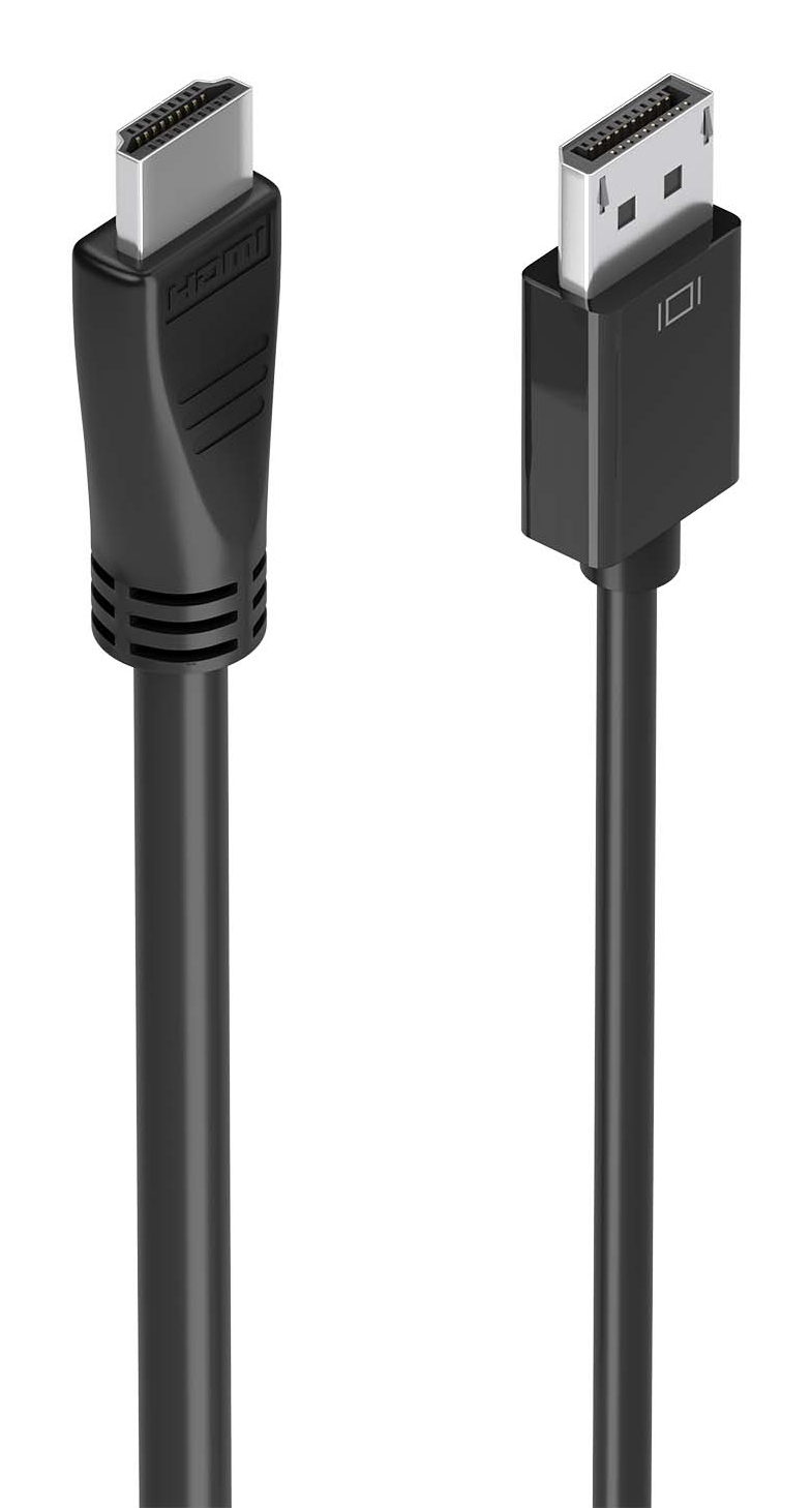 AISENS A125-0896 cavo e adattatore video 5 m DisplayPort HDMI tipo A (Standard) Nero