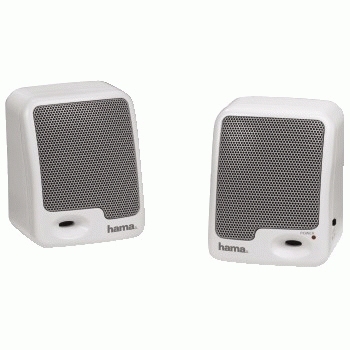 Hama Active Loudspeakers AS-60 White Wired 7 W image 2