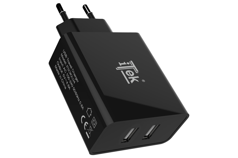 itek ITSCW2U24 mobile device charger Universal Black AC Indoor – image 2