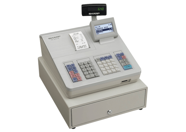 صورة Sharp XEA207W ماكينة تسجيل المدفوعات النقدية