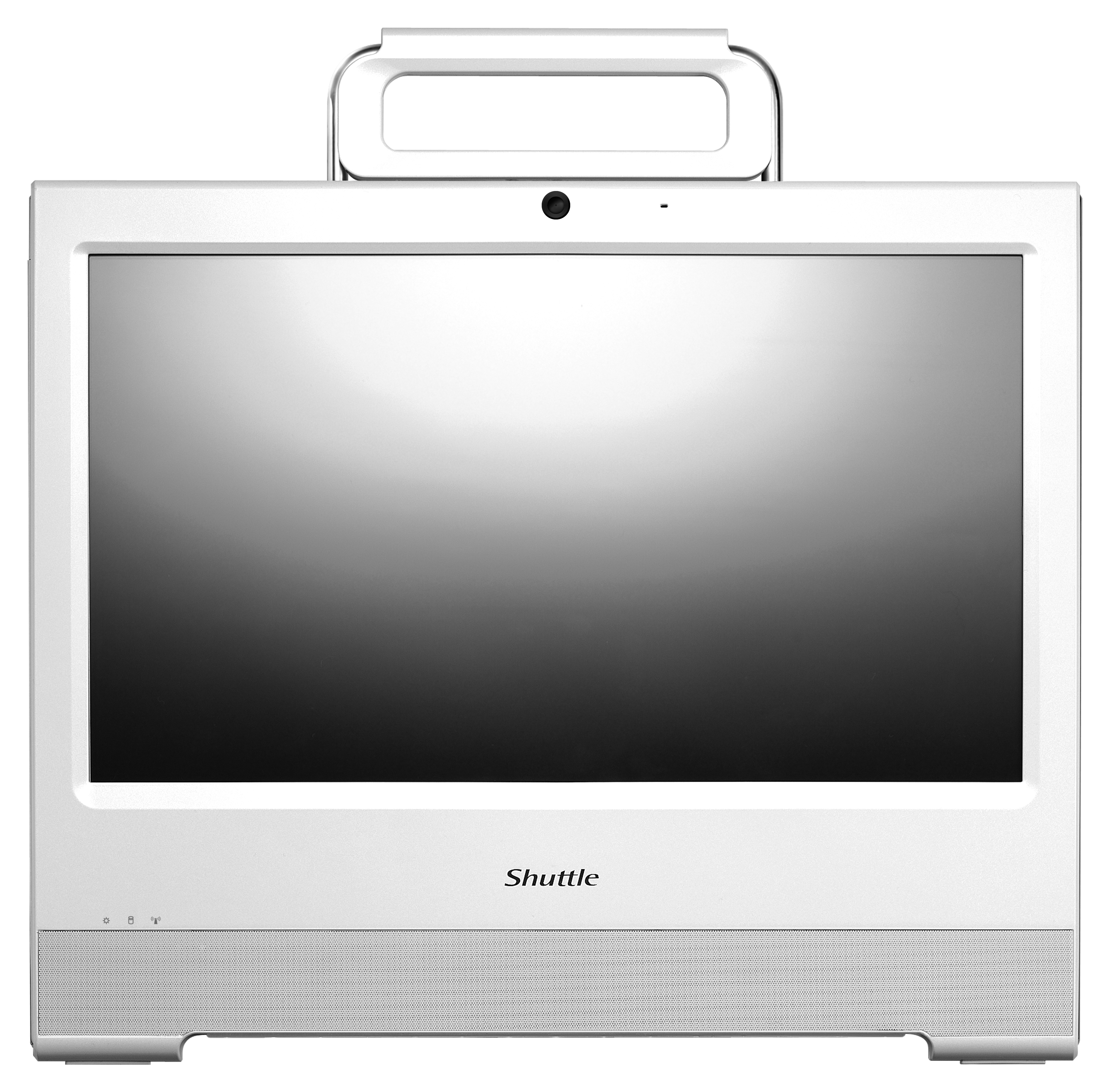 Shuttle X50V3L Intel Atom® D2550 39.6 cm (15.6″) 1366 x 768 pixels Touchscreen PC barebone White image 1
