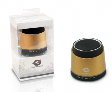 Conceptronic CLLSPKPCARG portable/party speaker Mono portable speaker Gold image 2