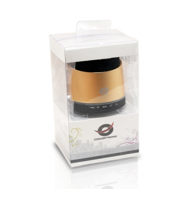 Conceptronic CLLSPKPCARG portable/party speaker Mono portable speaker Gold image 3