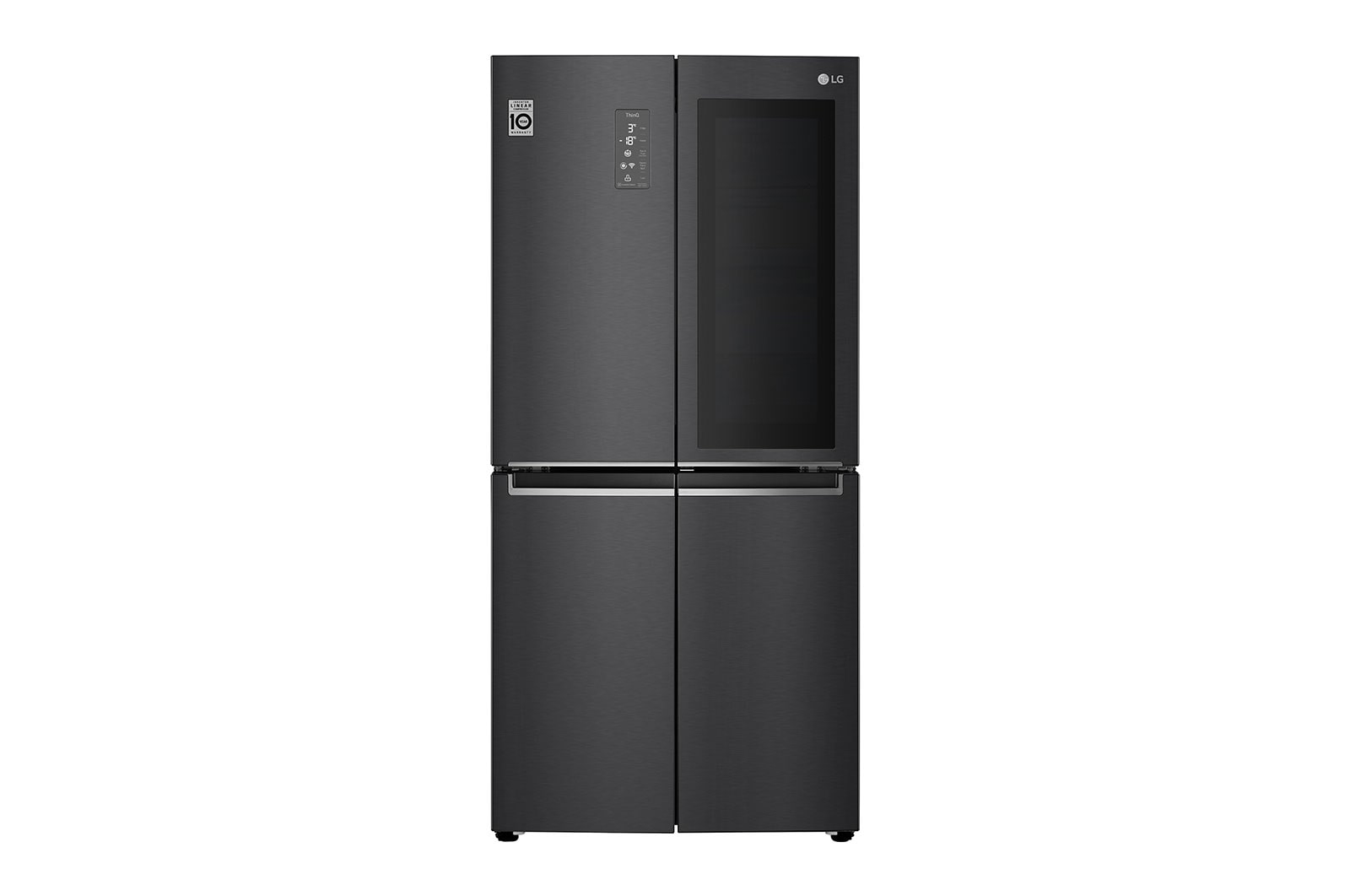 LG InstaView GMQ844MC5E side-by-side refrigerator Freestanding – image 2