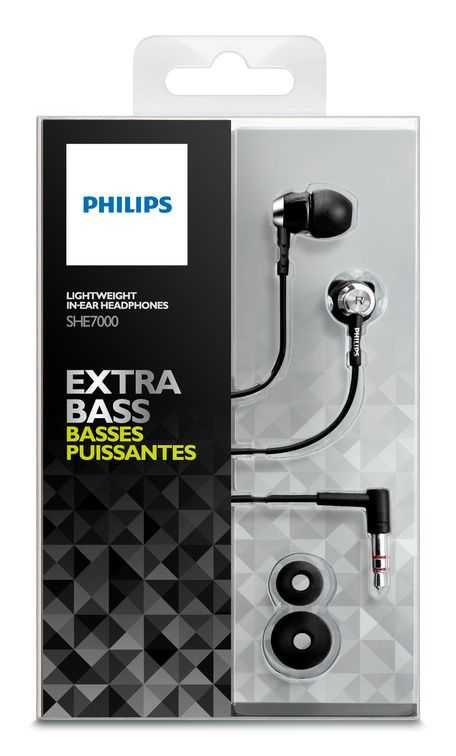 Philips SHE7000/28 headphones/headset Wired In-ear Black, Silver – image 2