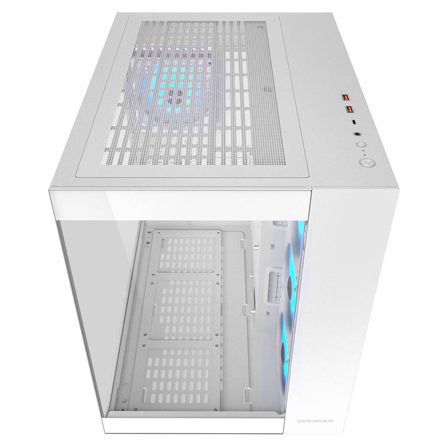 COUGAR Midi Tower Case, FV150 ARGB, White – image 4