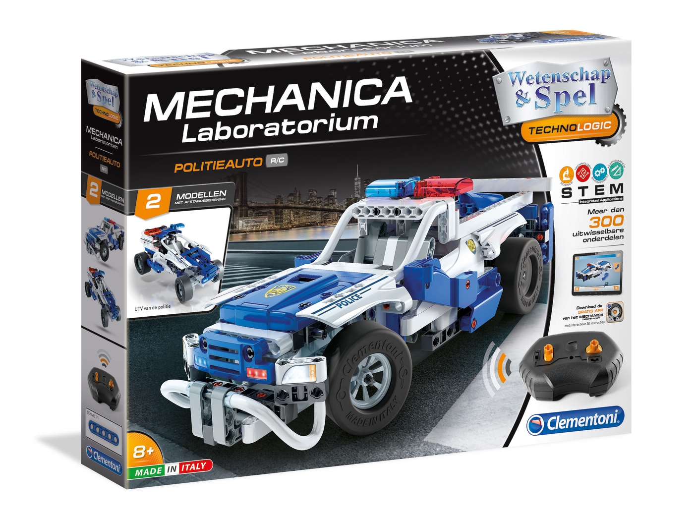 Clementoni 66929 Radio-Controlled (RC) model Police car Electric engine – image 3