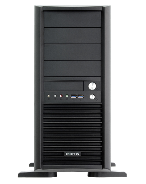 Chieftec CM-09B-U3 Midi Tower Black image 2