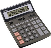Canon WS-1210H calculator Display Black