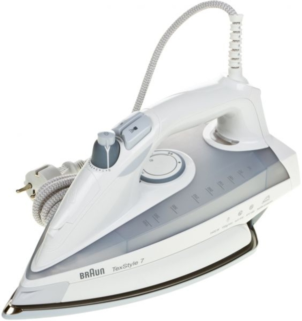 Braun TS735TP Dry & Steam iron Eloxal soleplate – image 1