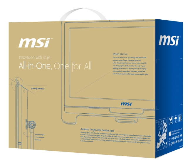 MSI Wind Top AE1941-010EU All-in-One PC/workstation Intel® Celeron® 847 47 cm (18.5″) 1366 x 768 pixels Touchscreen 4 GB DDR3-SDRAM 320 GB HDD Windows 7 Home Premium Wi-Fi 4 (802.11n) Black image 9