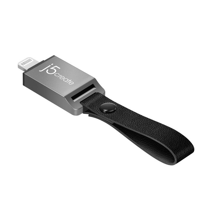 j5create JLMSD3 card reader Lightning Internal Steel – image 2