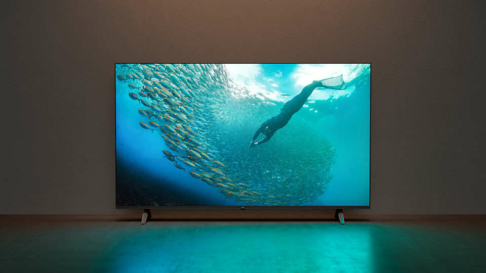Téléviseur PHILIPS 65PUS7009 4K Smart TV Processeur Quad Core HDR WiFi intégré — photo 2
