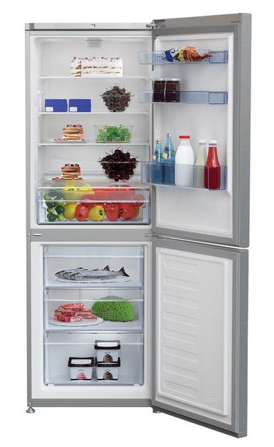 Beko RCSA340M20X fridge-freezer Freestanding Stainless steel – image 2