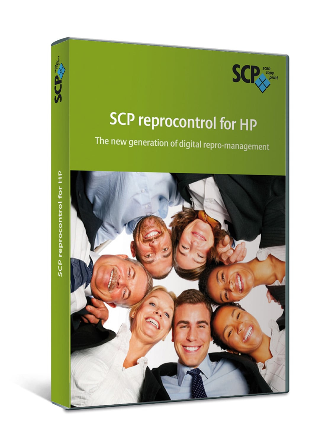 HP SCP reprokontroll för (1 skrivare)