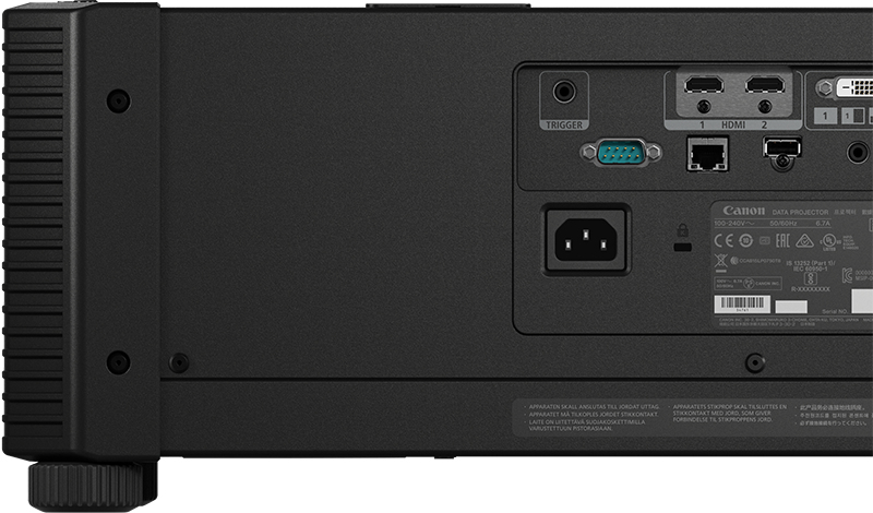Canon XEED 4K600STZ Large venue projector 6000 ANSI lumens LCOS 4K (4096x2400) Black – image 2