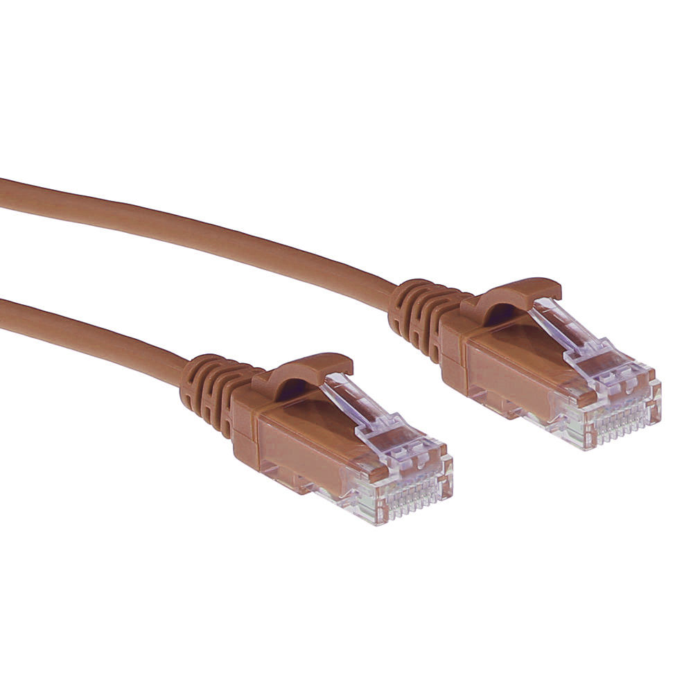 ACT DC9210 cavo di rete Marrone 10 m Cat6 U/UTP (UTP)