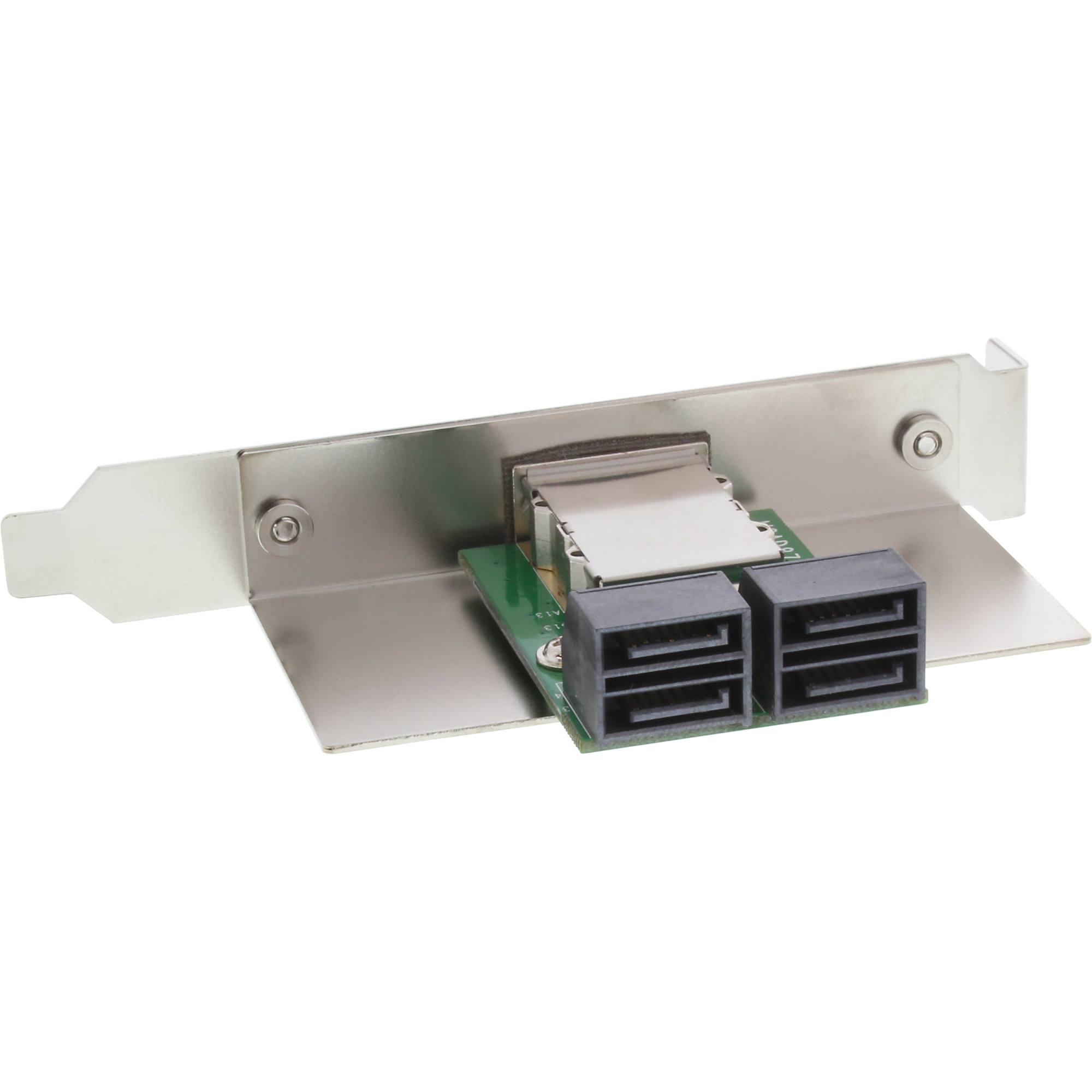 InLine SAS Bracket SFF-8088 / int. 4x SATA, PCI + 50p Centronics – image 2
