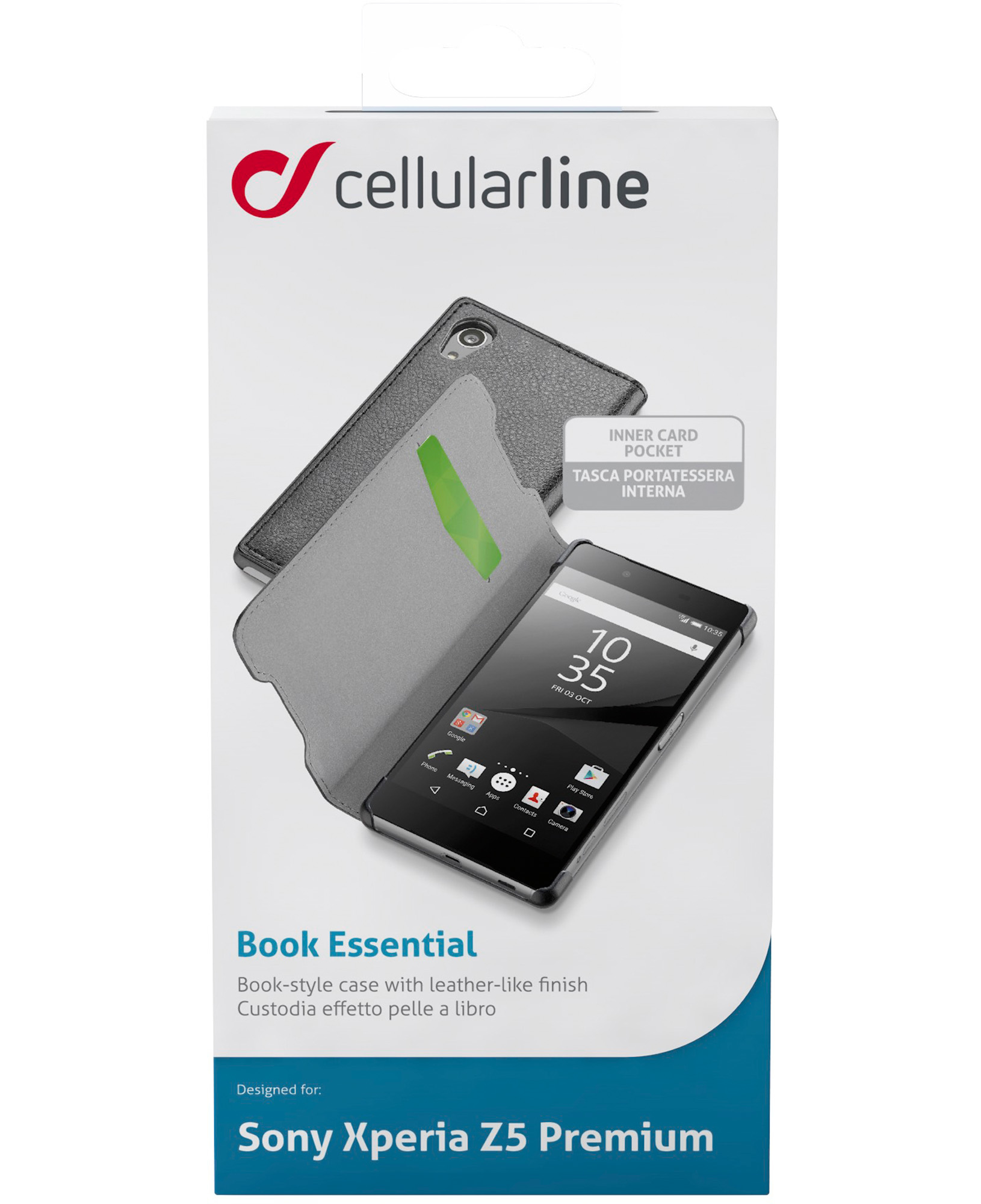 Cellularline Book Essential Pocket - Xperia Z5 Premium – image 3
