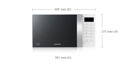 Samsung ME86V-WW microwave – image 4