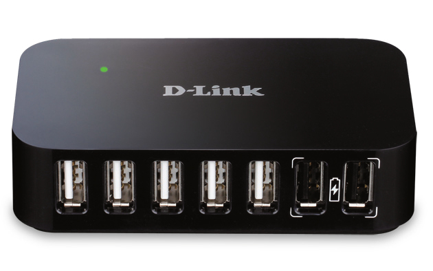 HUB D-LINK USB 2.0 ALIMENTACION EXTERNA 7 PUERTOS USB