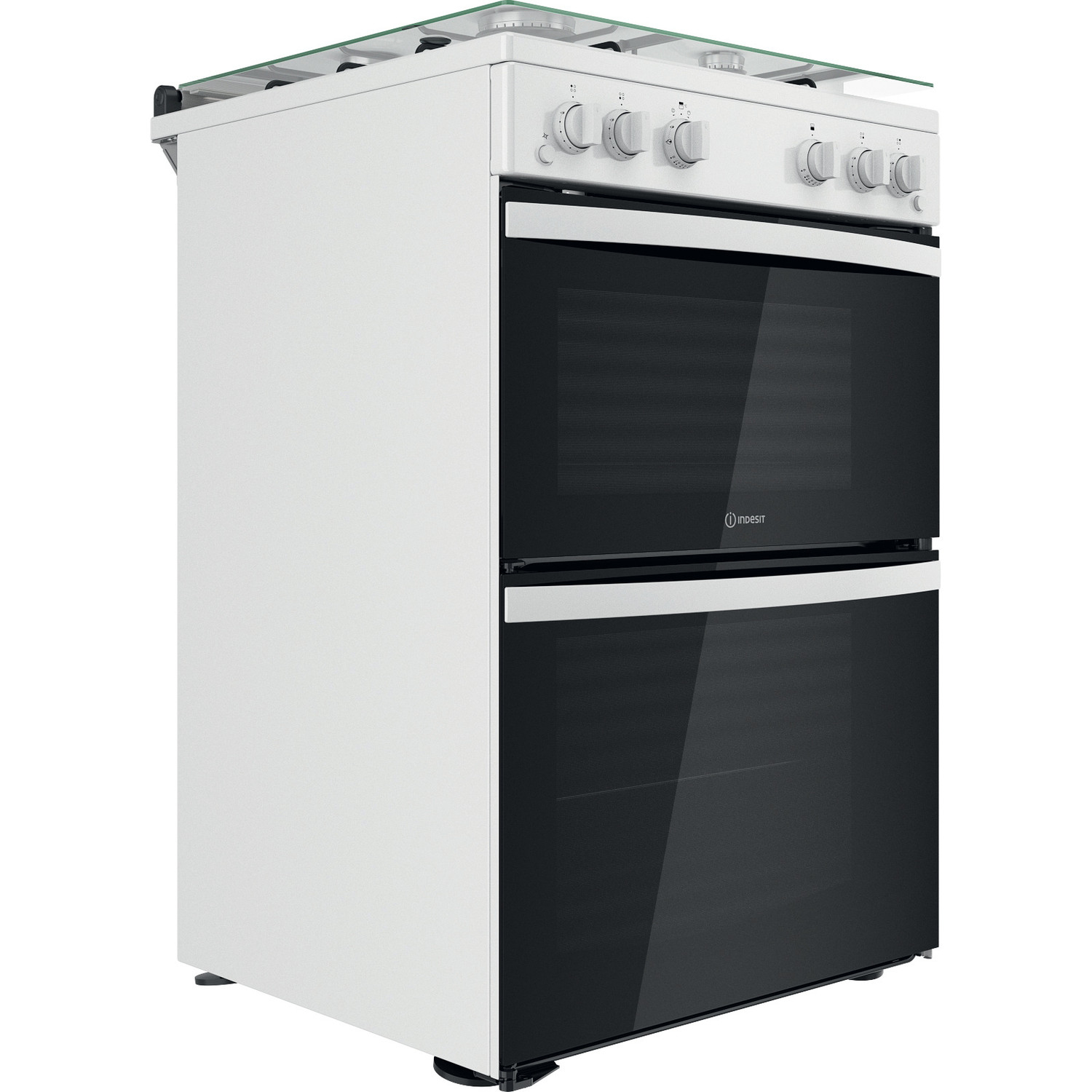 Indesit ID67G0MCW/UK cooker Freestanding cooker Gas White – image 2
