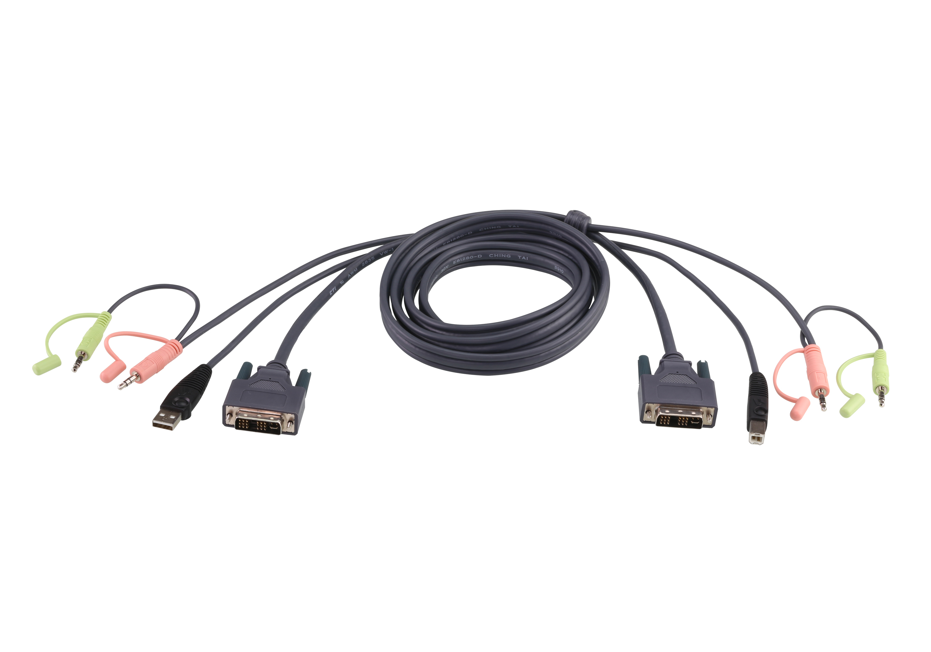 ATEN 5M USB DVI-D Single Link KVM Cable