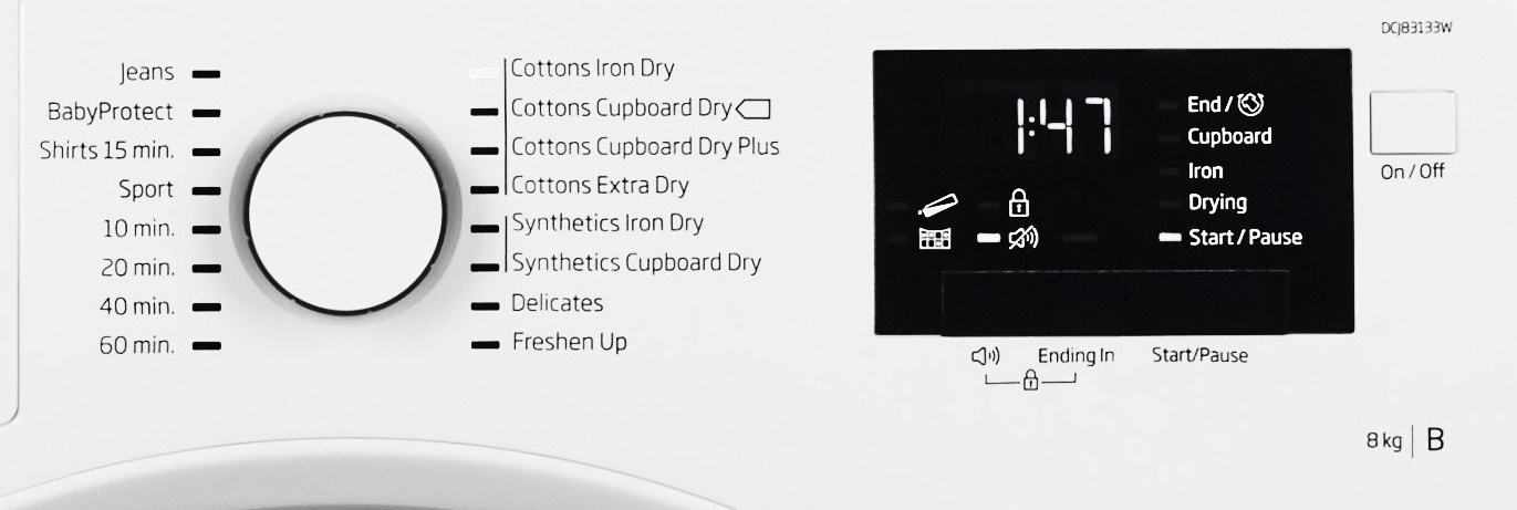 Beko DCJ83133W tumble dryer Freestanding Front-load – image 7