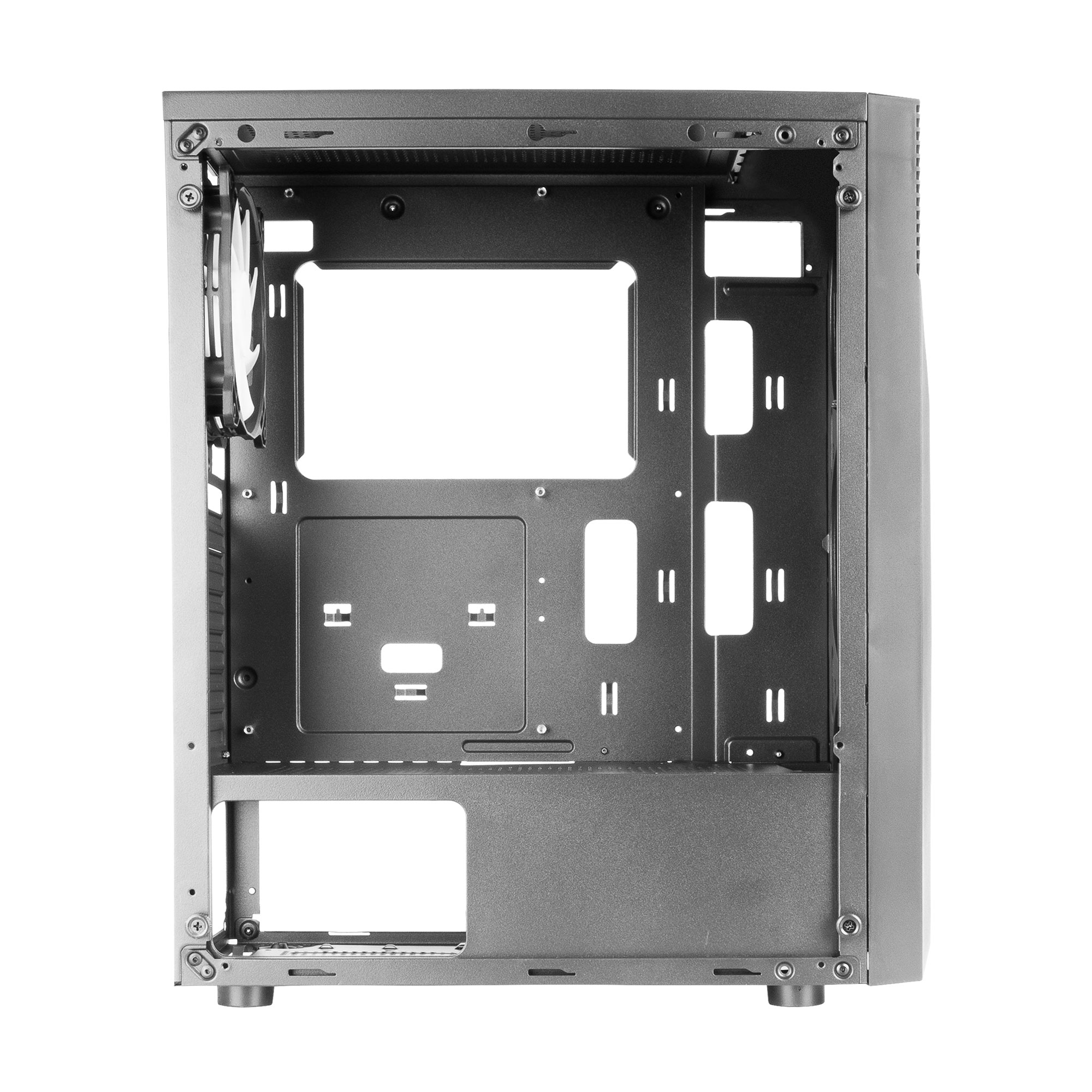 Mars Gaming MC-X7 Black PC Gaming ATX Case ARGB Front – image 5