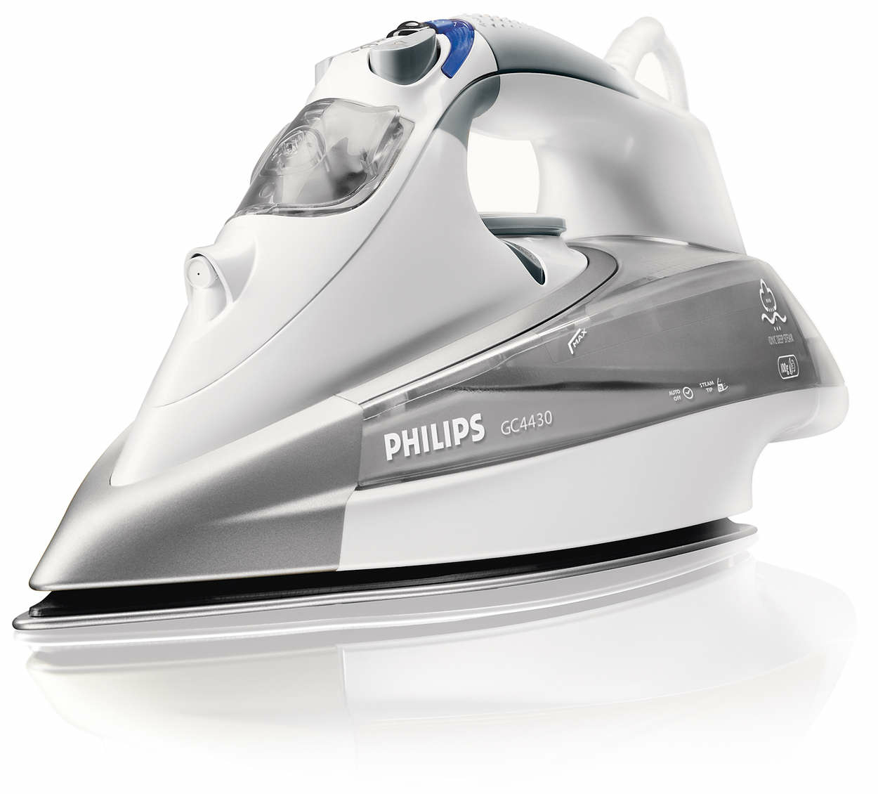 Philips GC4430/07 iron Steam iron SteamGlide soleplate