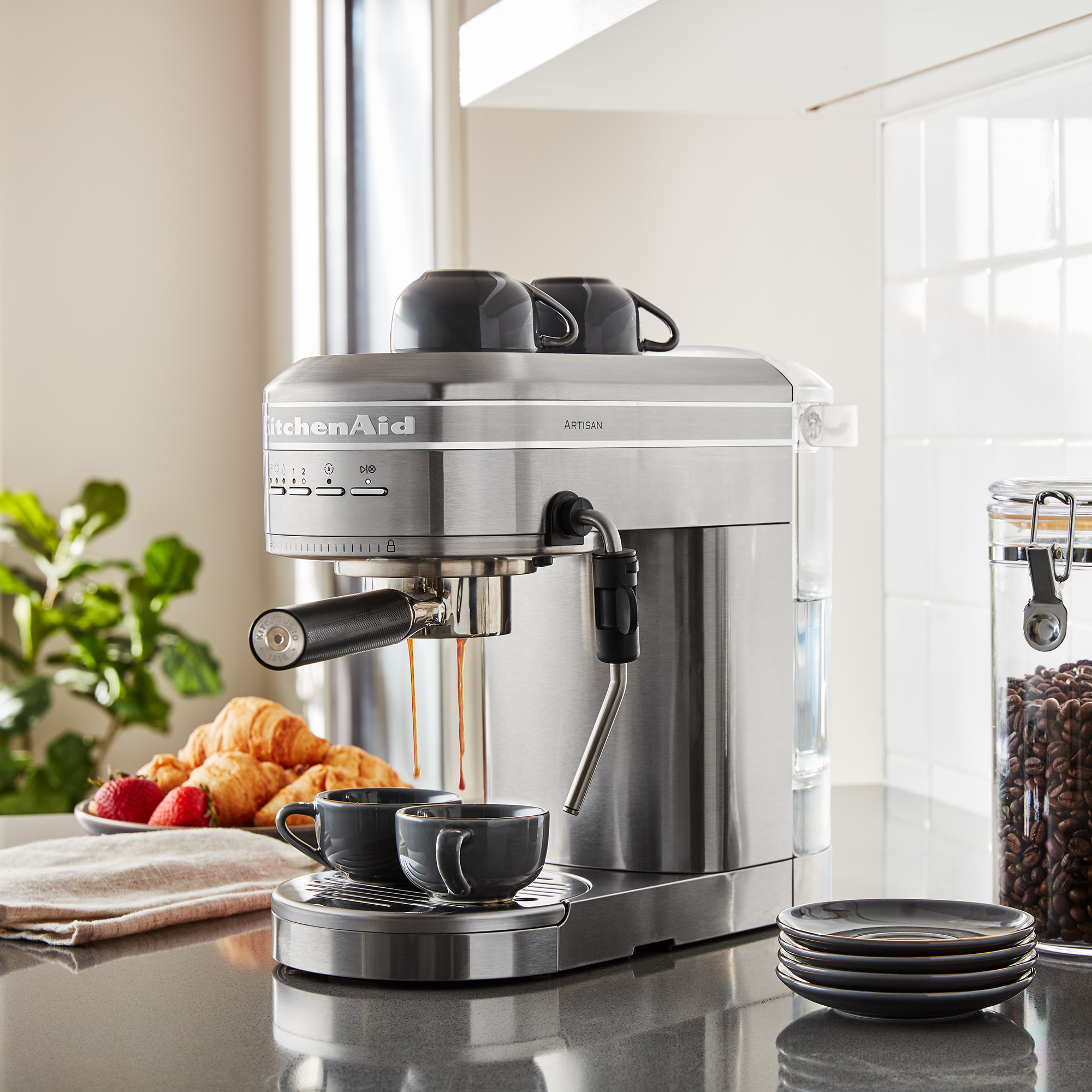 KitchenAid 5KES6503BSX coffee maker Espresso machine – image 3