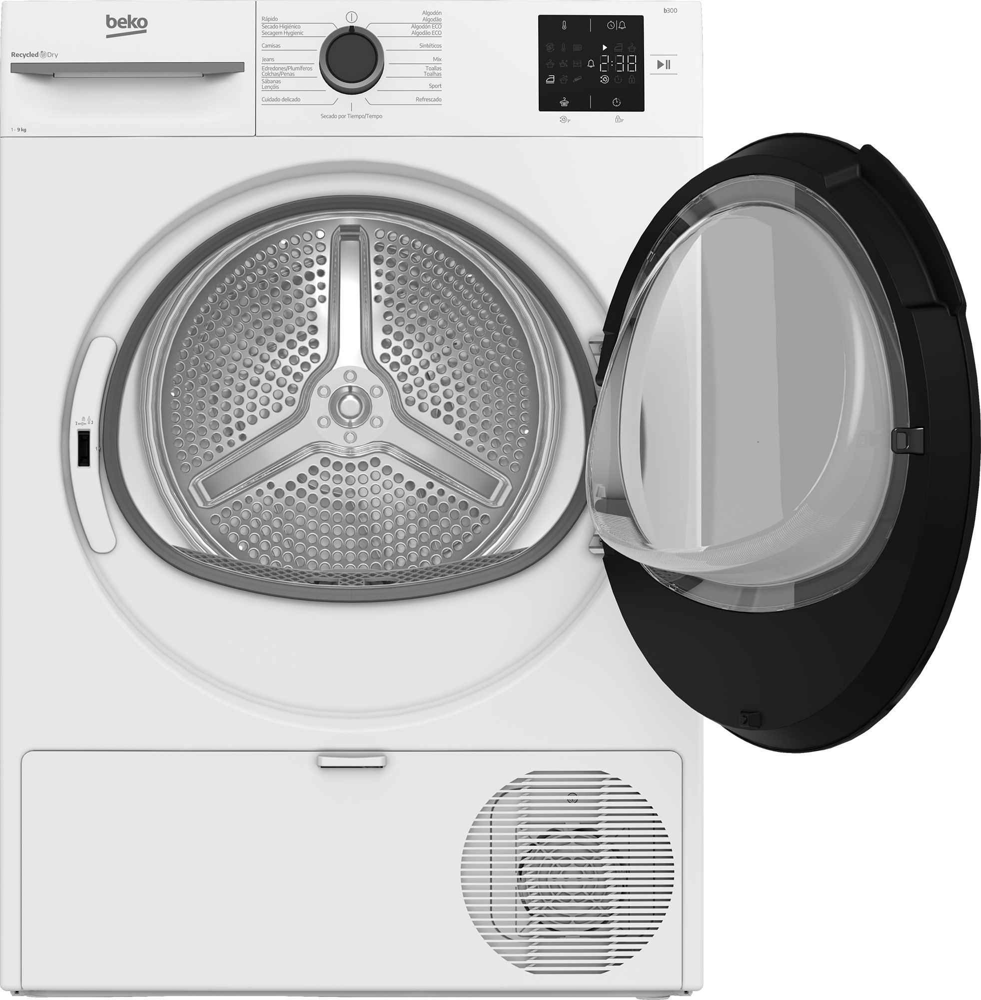 Beko BM3T39220WB tumble dryer Freestanding Front-load – image 3
