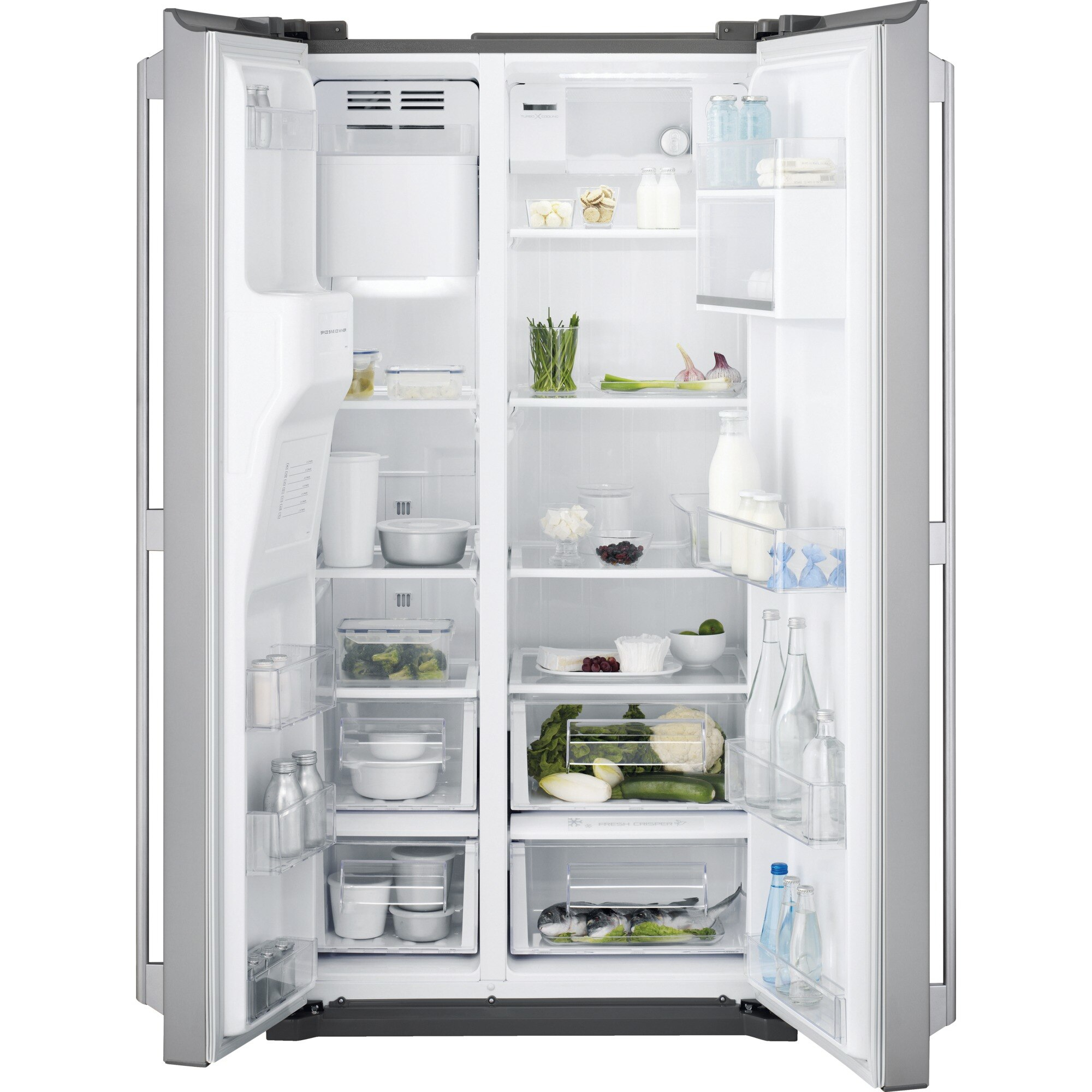 Electrolux EAL6147WOU side-by-side refrigerator Freestanding – image 1
