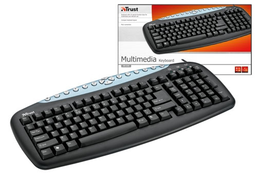 Trust Multimedia Keyboard KB-1150 IT – image 4