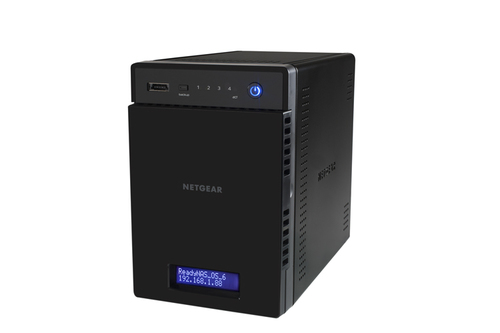 NETGEAR ReadyNAS 314 NAS Desktop Intel Atom® 2 GB 8 TB HDD ReadyNAS OS Black
