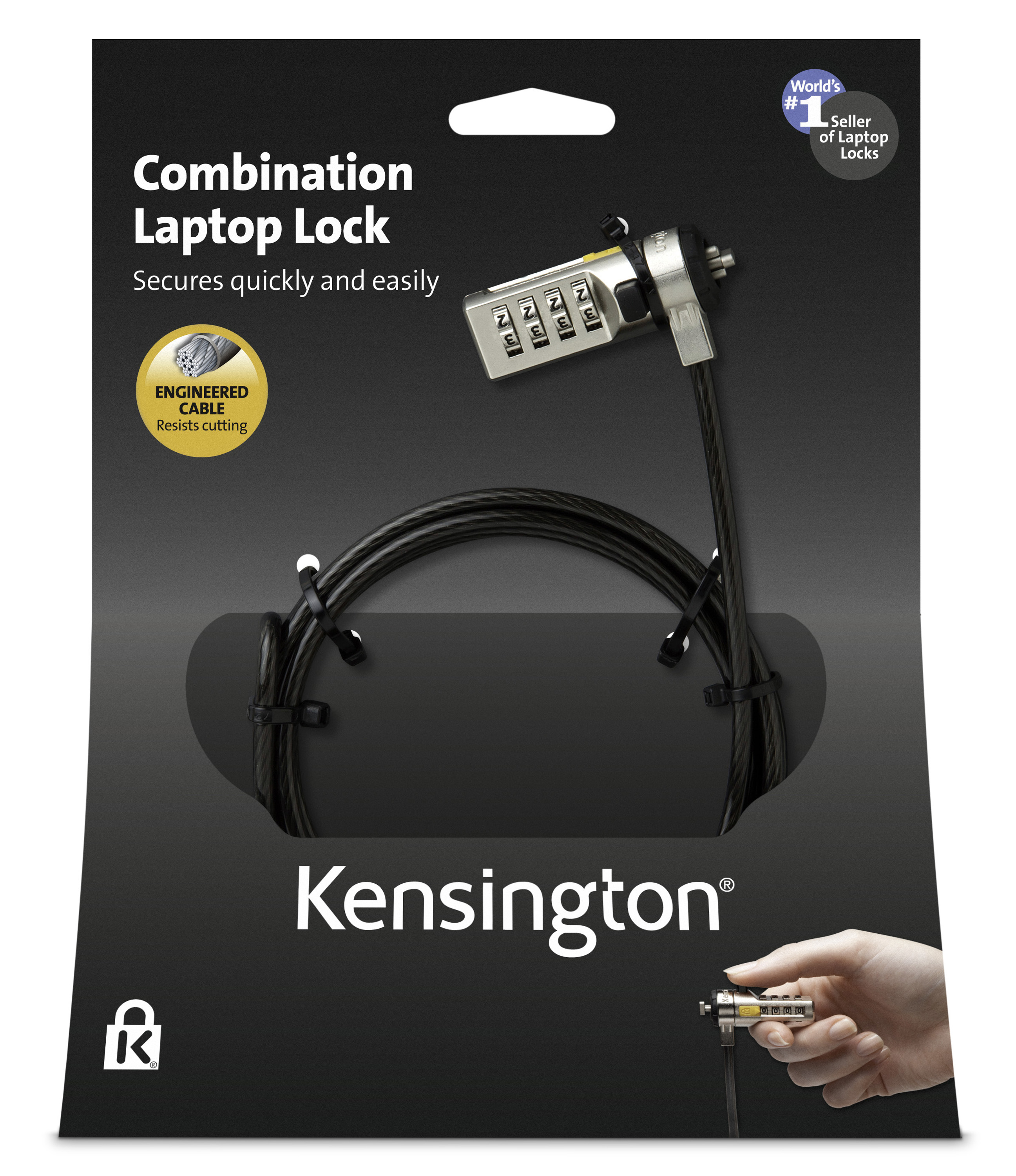 Kensington K64673AM Cable Lock | open box Security