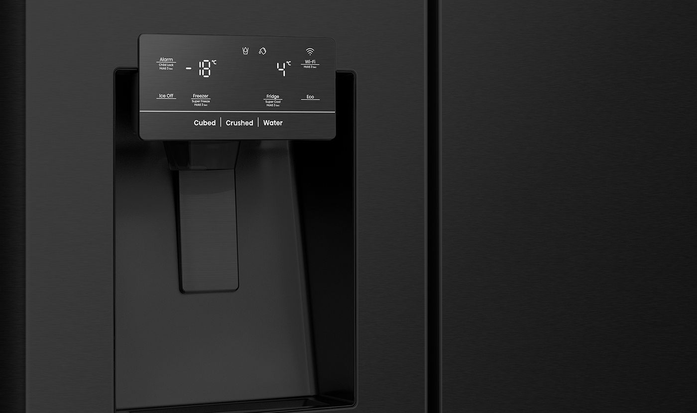 Hisense HRSBS632BW side-by-side refrigerator Freestanding – image 7