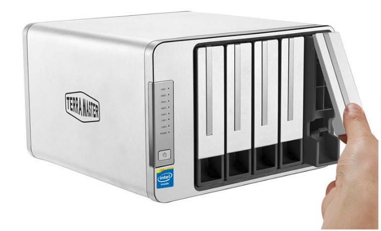 TerraMaster F5-420-4GB NAS/storage server Compact Intel® Celeron® J1900 White – image 4