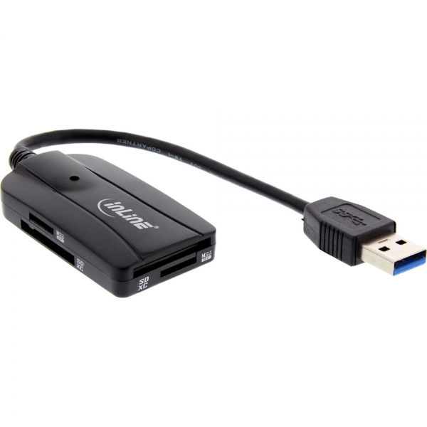 InLine 66774 card reader USB 3.2 Gen 1 (3.1 Gen 1) Black – image 2
