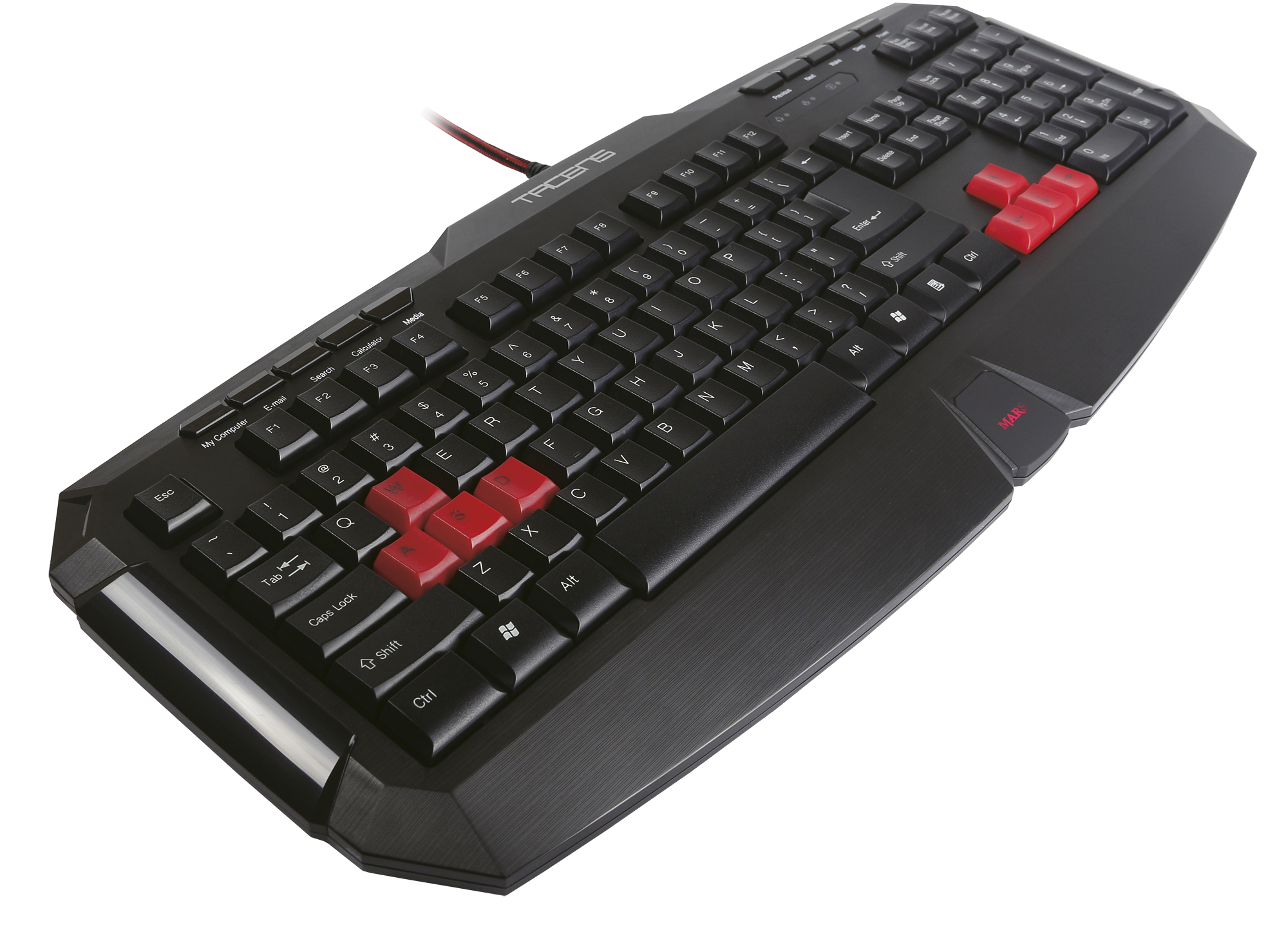 Mars Gaming MK1 keyboard USB Black, Red