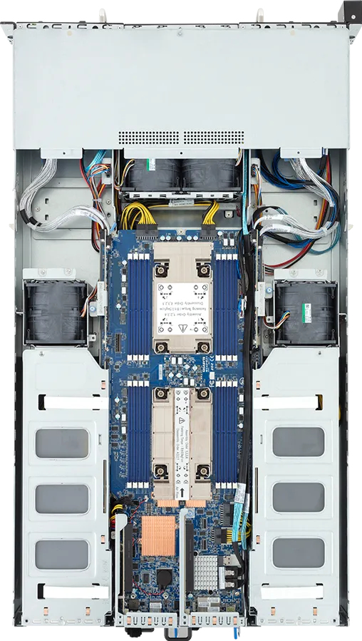 GIGABYTE G293-S46-AAM1 Intel C741 LGA 4677 (Socket E) Rack (2U) Black, Steel – image 4