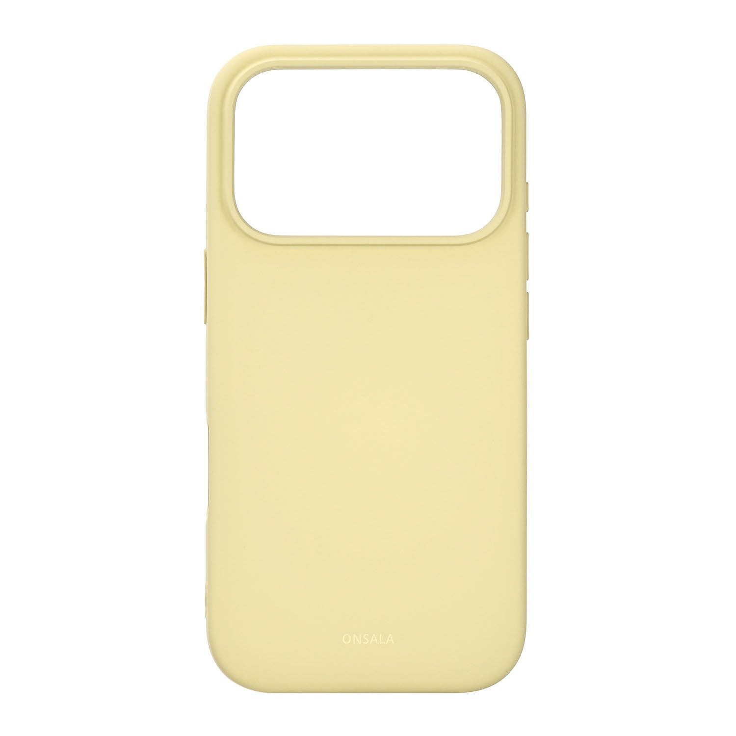 Onsala Phone Case with Silicone Feel Lemon - iPhone 17 Pro/18 Pro – image 1