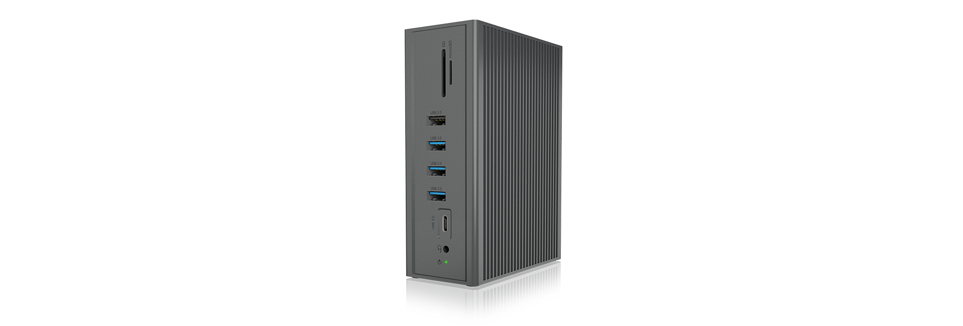 ICY BOX IB-DK2262AC Wired USB 3.2 Gen 1 (3.1 Gen 1) Type-C Anthracite – image 7