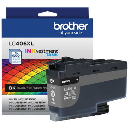 Brother LC406XLBKS ink cartridge 1 pc(s) Original High (XL) Yield Black – image 1