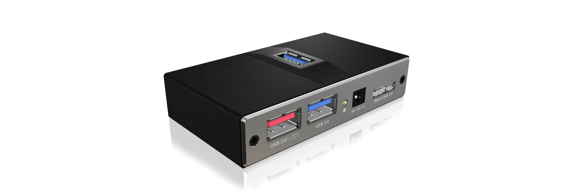 ICY BOX IB-AC617 USB 3.2 Gen 1 (3.1 Gen 1) Type-A 5000 Mbit/s Black – image 6
