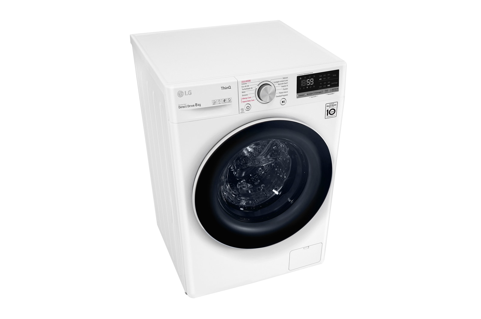 LG F4WV508S0B washing machine Front-load – image 8